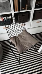 2x moderne draadstaal stoelen, Ophalen, Twee, Zwart, Nieuw