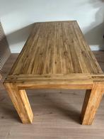 Eettafel, Huis en Inrichting, Tafels | Eettafels, Ophalen, Gebruikt, Teakhout, 50 tot 100 cm