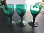 Borrel glaasje antieke groene glaasjes roemer etc, Antiek en Kunst, Antiek | Glas en Kristal, Ophalen of Verzenden