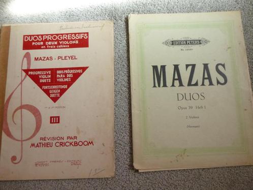 bladmuziek, 2 violinen, Muziek en Instrumenten, Bladmuziek, Gebruikt, Klassiek, Gitaar, Viool of Altviool, Ophalen of Verzenden