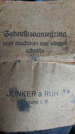 Junker & Ruh naaimachine, Antiek en Kunst, Antiek | Naaimachines, Ophalen