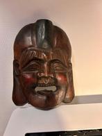 Mooi en sierlijk masker / houtsnijwerk voor aan de muur, Ophalen of Verzenden