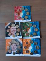 5 muntsets Nederland unc kk f.28.9, Ophalen, Overige landen, 2 euro