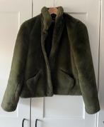 Jas nepbont mt xs, legergroen, Only, Ophalen of Verzenden, Zo goed als nieuw, Maat 34 (XS) of kleiner, Groen