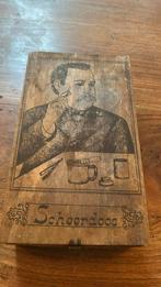 Antieke scheerdoos, Antiek en Kunst, Curiosa en Brocante, Ophalen of Verzenden