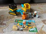 Lego Duplo Truck & Graafmachine met rupsbanden 10931, Kinderen en Baby's, Speelgoed | Duplo en Lego, Ophalen of Verzenden, Zo goed als nieuw