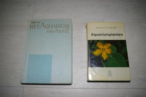 Drie Aquariumboeken met vissen en planten., Dieren en Toebehoren, Vissen | Aquaria en Toebehoren, Gebruikt, Overige typen, Ophalen of Verzenden