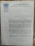 DAF Aanvraagbrief 1965 - Zeldzaam!, Gelezen, Algemeen, Ophalen of Verzenden, DAF