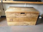 Houten opbergkist, Huis en Inrichting, Woonaccessoires | Kisten, Ophalen, 50 tot 100 cm, Minder dan 50 cm, Minder dan 50 cm
