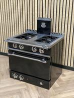 Uniek Frans Fornuis Delaubrac Lyon 4 pits Gas + Grote Oven, Ophalen of Verzenden, Grill, Elektrisch
