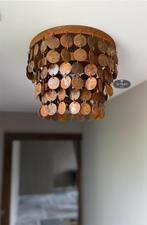 Metalen schijfjeslamp plafonniere roest lamp stoer sober, Huis en Inrichting, Woonaccessoires | Overige, Nieuw, Stoer en sober landelijk wonen landelijke stijl woonaccessoires