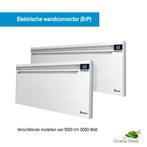 Elektrische wandconvector met elektronische thermostaat, 2kW, Nieuw, Hangend, Overige soorten, Ophalen of Verzenden