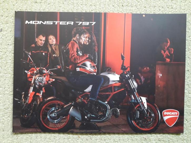 DUCATI MONSTER 797, Boeken, Motoren, Zo goed als nieuw, Merk of Model, Ophalen of Verzenden