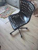 IKEA Sporren Bureaustoel - Zwart, Huis en Inrichting, Ophalen of Verzenden, Zo goed als nieuw, Zwart, Bureaustoel