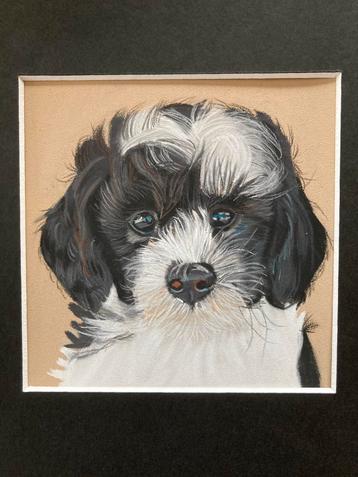 ACTIE VIA DHL Realistische Hond Tekening beschikbaar voor biedingen