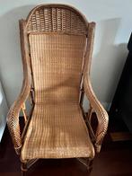 Mooie Rotan Stoel, Huis en Inrichting, Stoelen, Ophalen, Gebruikt, Bruin, Riet of Rotan