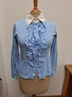 Blouse, Blanche (Purdey), mt. S, Blauw, Ophalen of Verzenden, Zo goed als nieuw, Maat 36 (S)