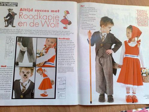 Knippie zomer 2008 , verkleedkleren roodkapje en de wolf, Hobby en Vrije tijd, Kledingpatronen, Zo goed als nieuw, Overige typen