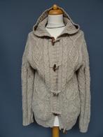 SHANE JEANS maat M, apart vest met houtje touwtje sluiting., Kleding | Dames, Maat 38/40 (M), Beige, Ophalen of Verzenden, SHANE JEANS