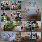 Muizenhuis meubeltjes en accessoires, kerstkraam, Ophalen of Verzenden, Zo goed als nieuw, Poppenhuis