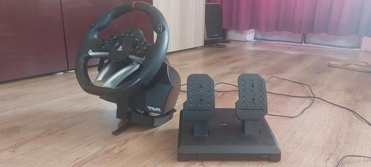 Hori racing wheel apex voor Playstation 3 en 4, Spelcomputers en Games, Spelcomputers | Sony PlayStation Consoles | Accessoires