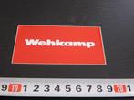 sticker WEHKAMP  Zwolle, Verzamelen, Ophalen, Zo goed als nieuw, Bedrijf of Vereniging