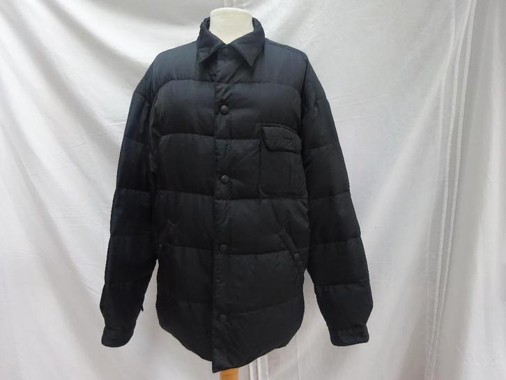 ARMANI  jeans zwart gewatteerde jas - maat 52 / 54, Kleding | Heren, Jassen | Winter, Nieuw, Maat 52/54 (L), Zwart, Ophalen of Verzenden