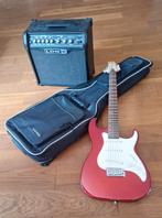 Greg Bennett Signature Series Malibu Red + Line6 versterker, Ophalen of Verzenden, Gebruikt, Overige merken