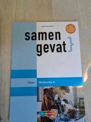 Examen bundel Wiskunde Havo 2023 - 24 beschikbaar voor biedingen
