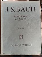 J.S. Bach - Inventionen Sinfonien  Henle 64, Ophalen of Verzenden, Artiest of Componist, Populair