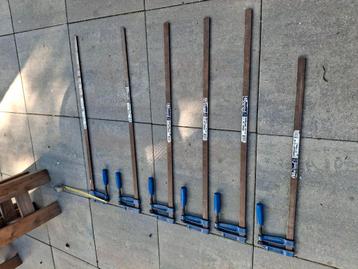 grote 1000mm record lijmklemmen 6 stuks!! beschikbaar voor biedingen