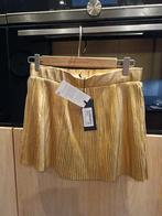 Gouden plissé rok - Crush Denim Nieuw, Blauw, Crush Denim, Nieuw, Ophalen of Verzenden