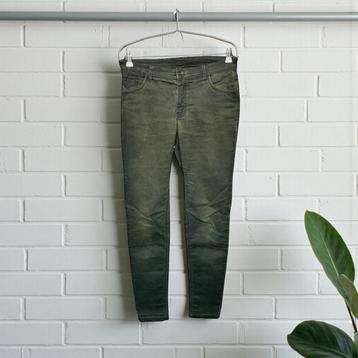Summum Jeans Maat 36 Khaki Groen Skinny beschikbaar voor biedingen
