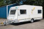 Knaus Sudwind 450  4-persoons caravan uit 1999, Rondzit, Bedrijf, Knaus, Koelkast