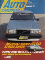Autokampioen 22 1984 : Volvo 740 GLE - Alfa Romeo 6 inj. Sei, Gelezen, Algemeen, Ophalen of Verzenden, Autokampioen