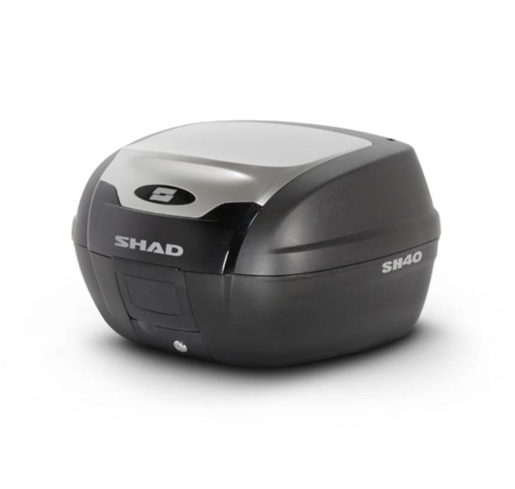 Shad Topkoffer SH40 – Aluminium Look (40 liter), Motoren, Accessoires | Koffers en Tassen, Nieuw, Ophalen of Verzenden