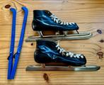 Vintage schaatsen / Noren Torch - Zwart leer - maat 40, Sport en Fitness, Schaatsen, Ophalen of Verzenden, Gebruikt, Noren