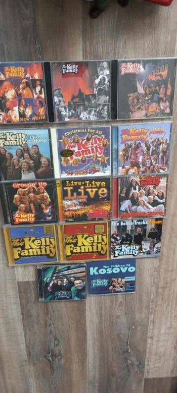 14 cd's van The Kelly Family beschikbaar voor biedingen