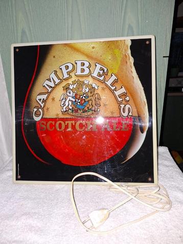 oude licht reclame Campbell's, jaren 1979 beschikbaar voor biedingen