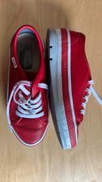 Wolky Schoenen – Rood – Maat 37, Ophalen of Verzenden, Zo goed als nieuw, Rood, Sneakers of Gympen