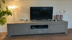 Design TV Meubel - Flow Lab Greywash, Ophalen, Zo goed als nieuw, 200 cm of meer, Minder dan 100 cm