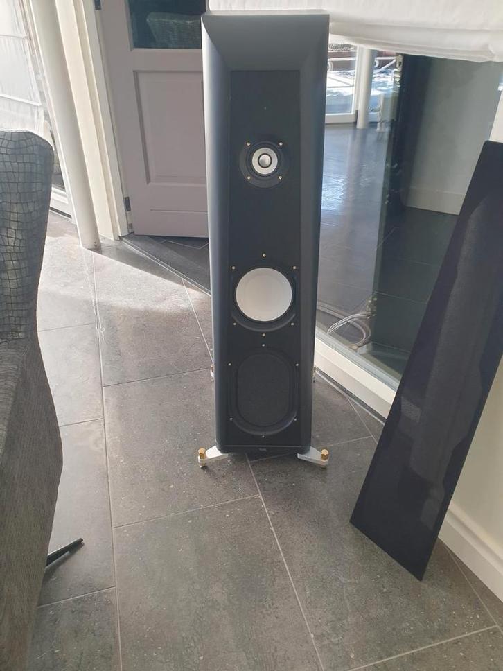 Thiel CS 2.4 luidsprekers High End, Audio, Tv en Foto, Luidsprekers, Zo goed als nieuw, Front, Rear of Stereo speakers, 120 watt of meer