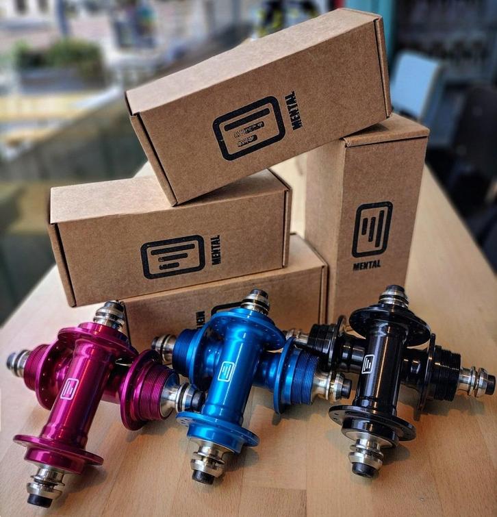 ''Mental Bmx'' Baanfiets/ FGFS/ Fixie/ Single Speed Naaf, Fietsen en Brommers, Fietsonderdelen, Nieuw, Racefiets, Overige typen