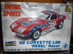revell chevrolette corvette 1/25 nieuw, Auto, Revell, Groter dan 1:32, Nieuw