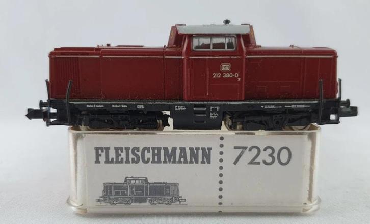 Fleischmann 7230, Hobby en Vrije tijd, Modeltreinen | N-Spoor, Zo goed als nieuw, Locomotief, Gelijkstroom, Fleischmann, Analoog