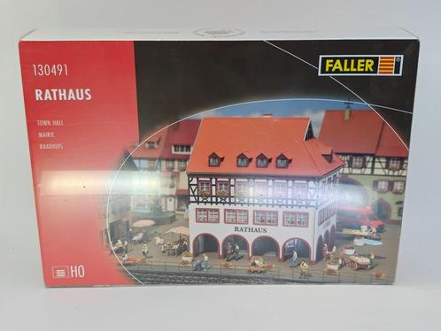 Faller 130491 - H0 bouwpakket "Rathaus", Hobby en Vrije tijd, Modeltreinen | H0, Nieuw, Brug, Tunnel of Gebouw, Overige merken