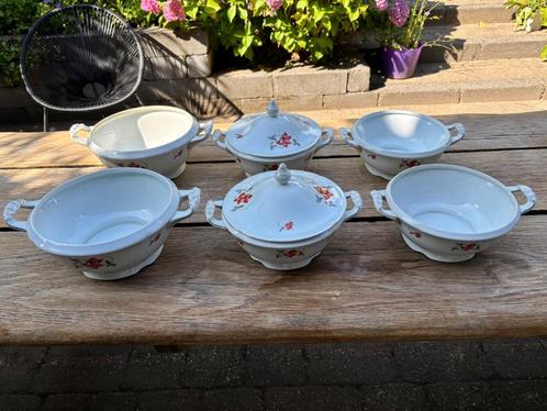 Servies lore antiek, Huis en Inrichting, Keuken | Servies, Gebruikt, Compleet servies, Overige stijlen, Porselein, Ophalen
