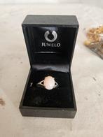 Juwelo Zilveren Ring met Roze Steen, 18 tot 19, Ophalen of Verzenden, Zo goed als nieuw, Met edelsteen