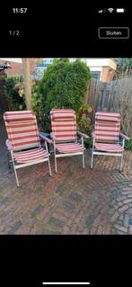 3x Crespo campingstoelen, Ophalen, Gebruikt, Campingstoel