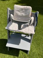 Tripp trapp stoel met newborn set, Ophalen, Zo goed als nieuw, Meegroeistoel, Stoelverkleiner
